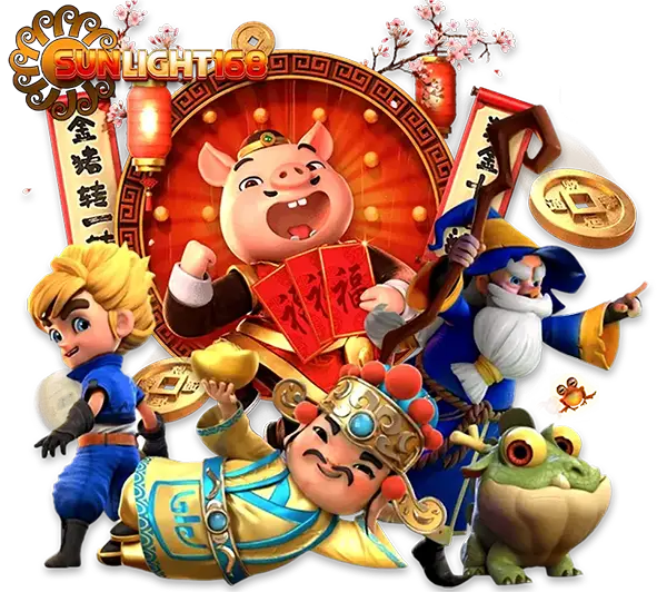 รวมเกมและตัวละครสล็อตยอดฮิตในเว็บ SUNLIGHT168